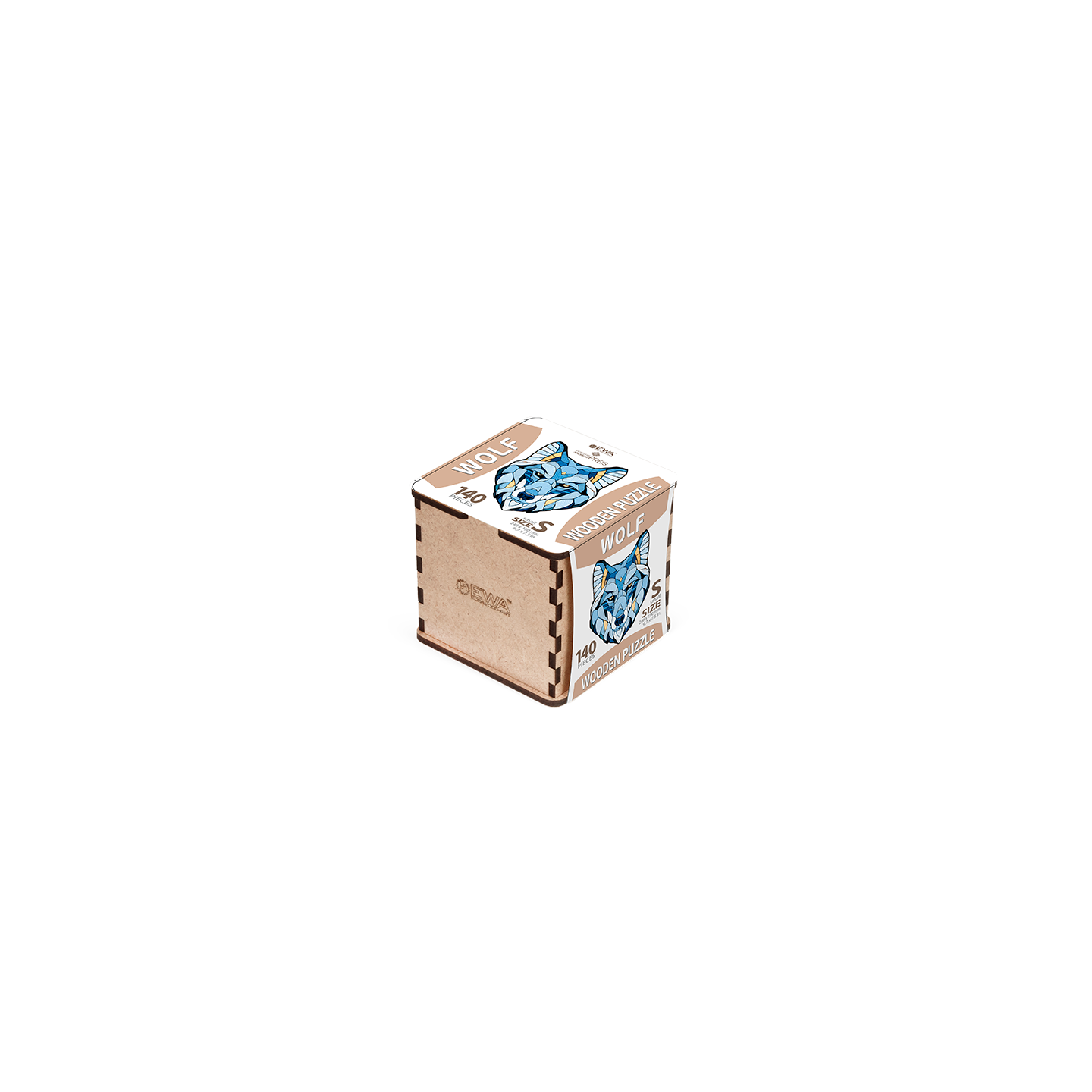 PUZZLE DE MADERA LOBO S