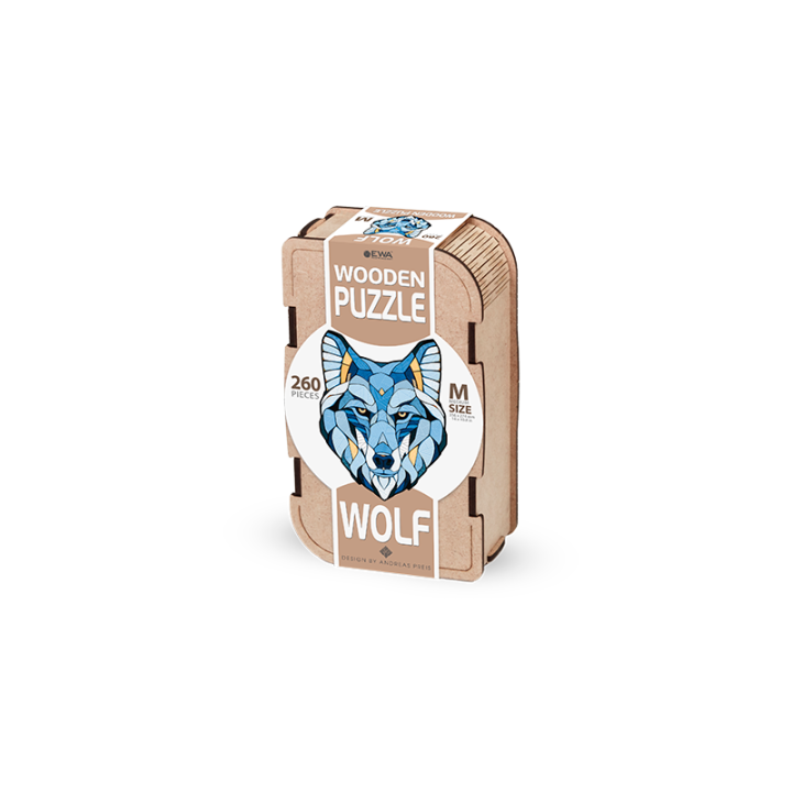 PUZZLE DE MADERA LOBO M