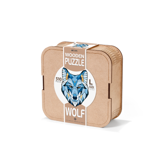 PUZZLE DE MADERA LOBO L
