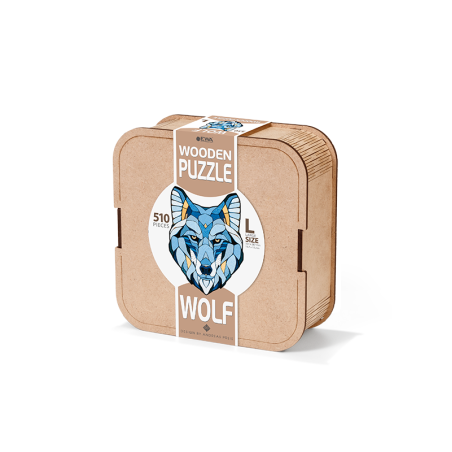 PUZZLE DE MADERA LOBO L