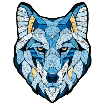 PUZZLE DE MADERA LOBO L