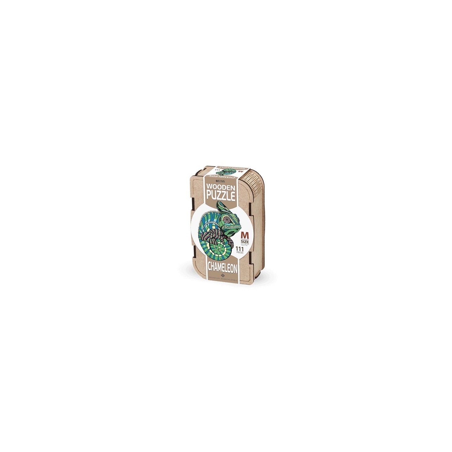 PUZZLE DE MADERA CAMALEON M