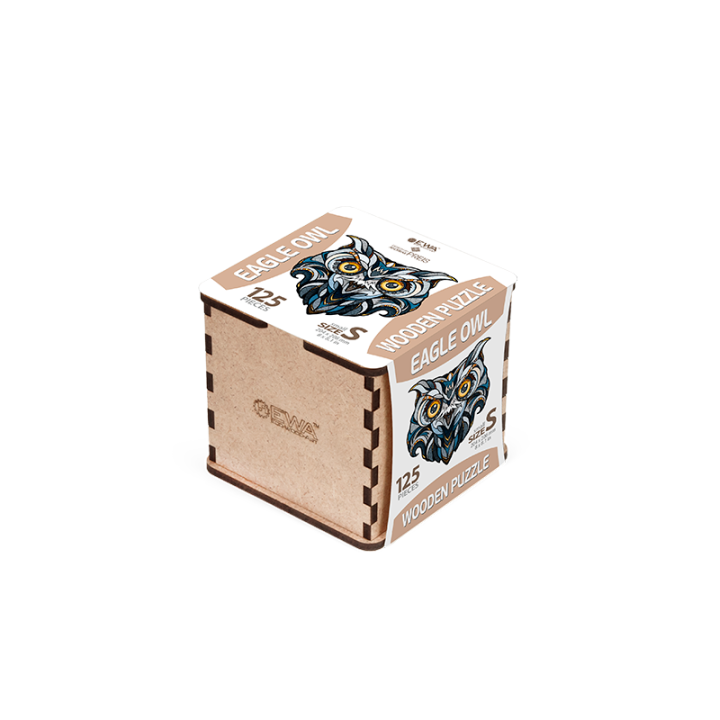 PUZZLE BUHO REAL MADERA S