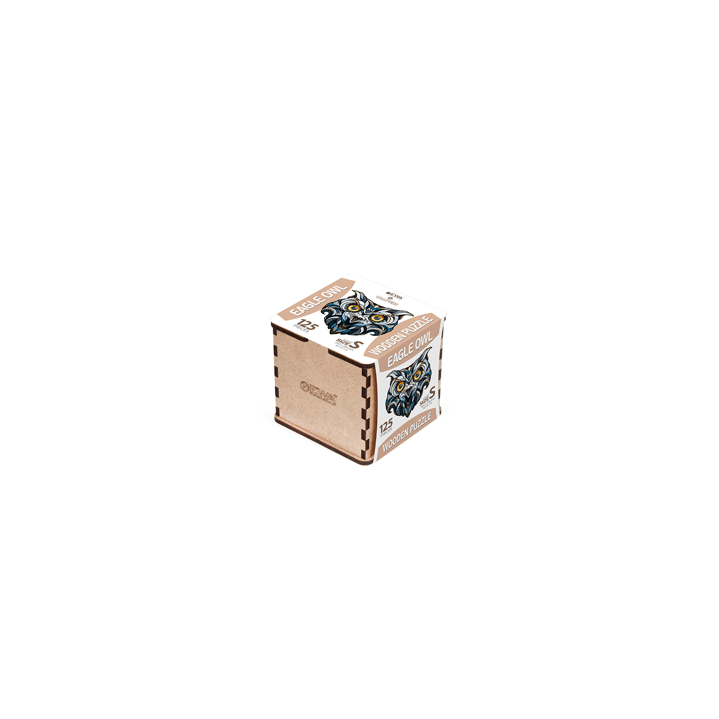 PUZZLE BUHO REAL MADERA S