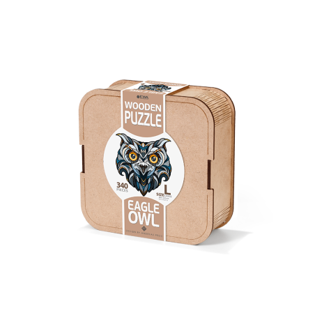 PUZZLE BUHO REAL MADERA L