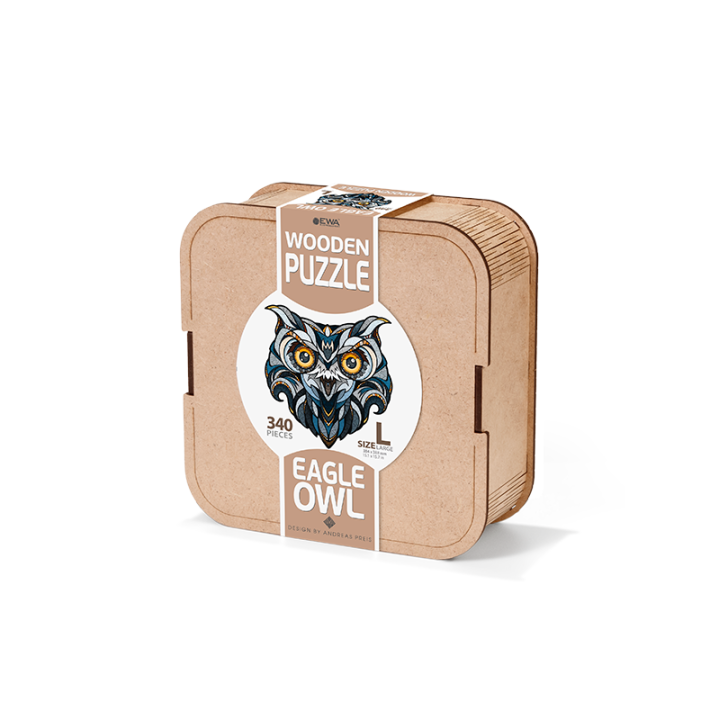 PUZZLE BUHO REAL MADERA L