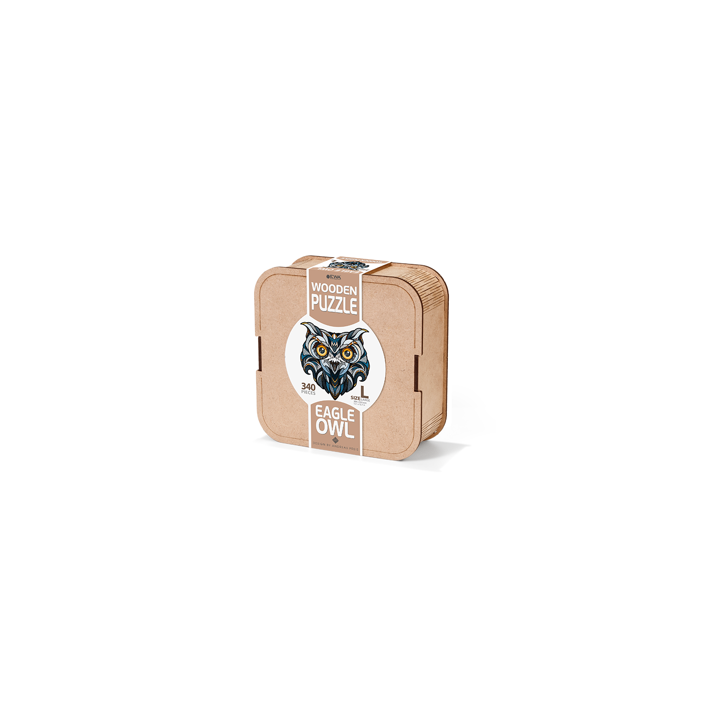 PUZZLE BUHO REAL MADERA L