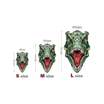 PUZZLE T-REX MADERA S