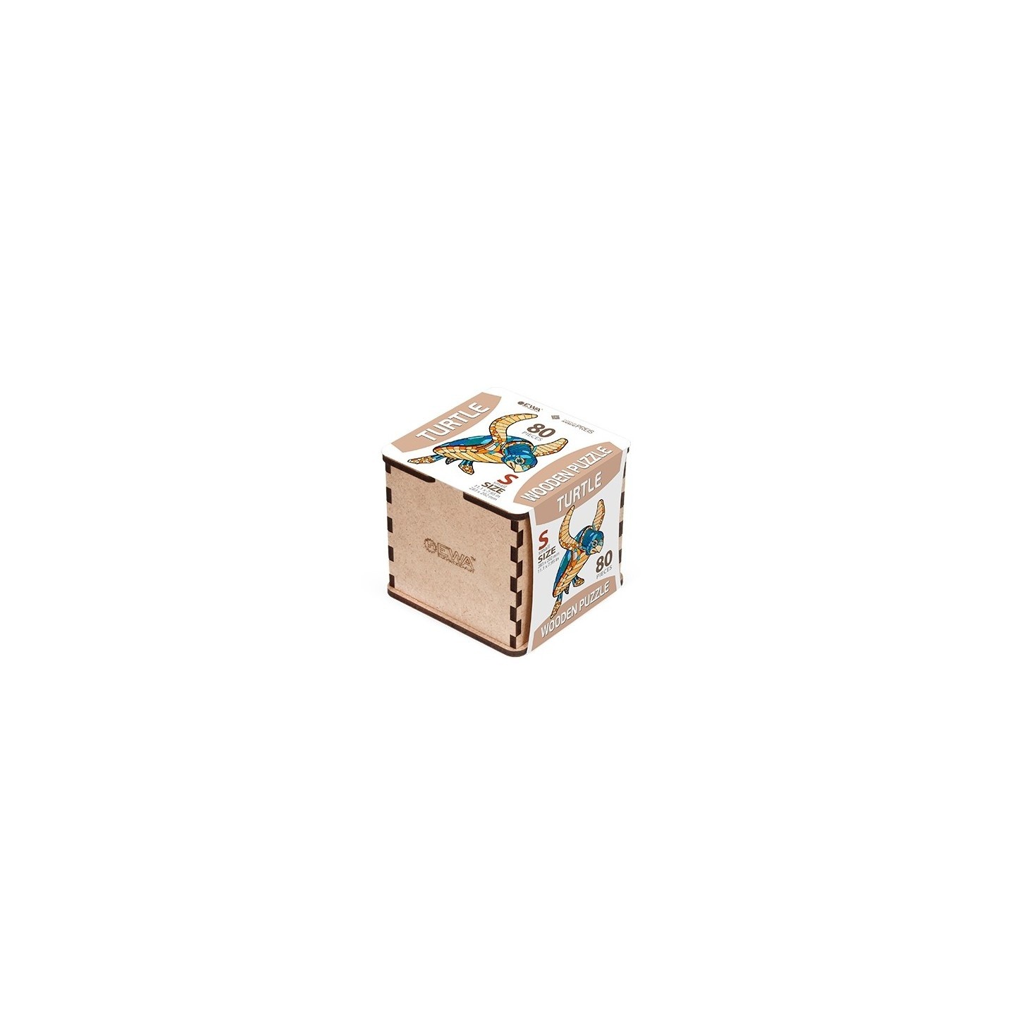 PUZZLE TORTUGA MADERA S