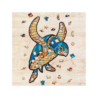 PUZZLE TORTUGA MADERA M