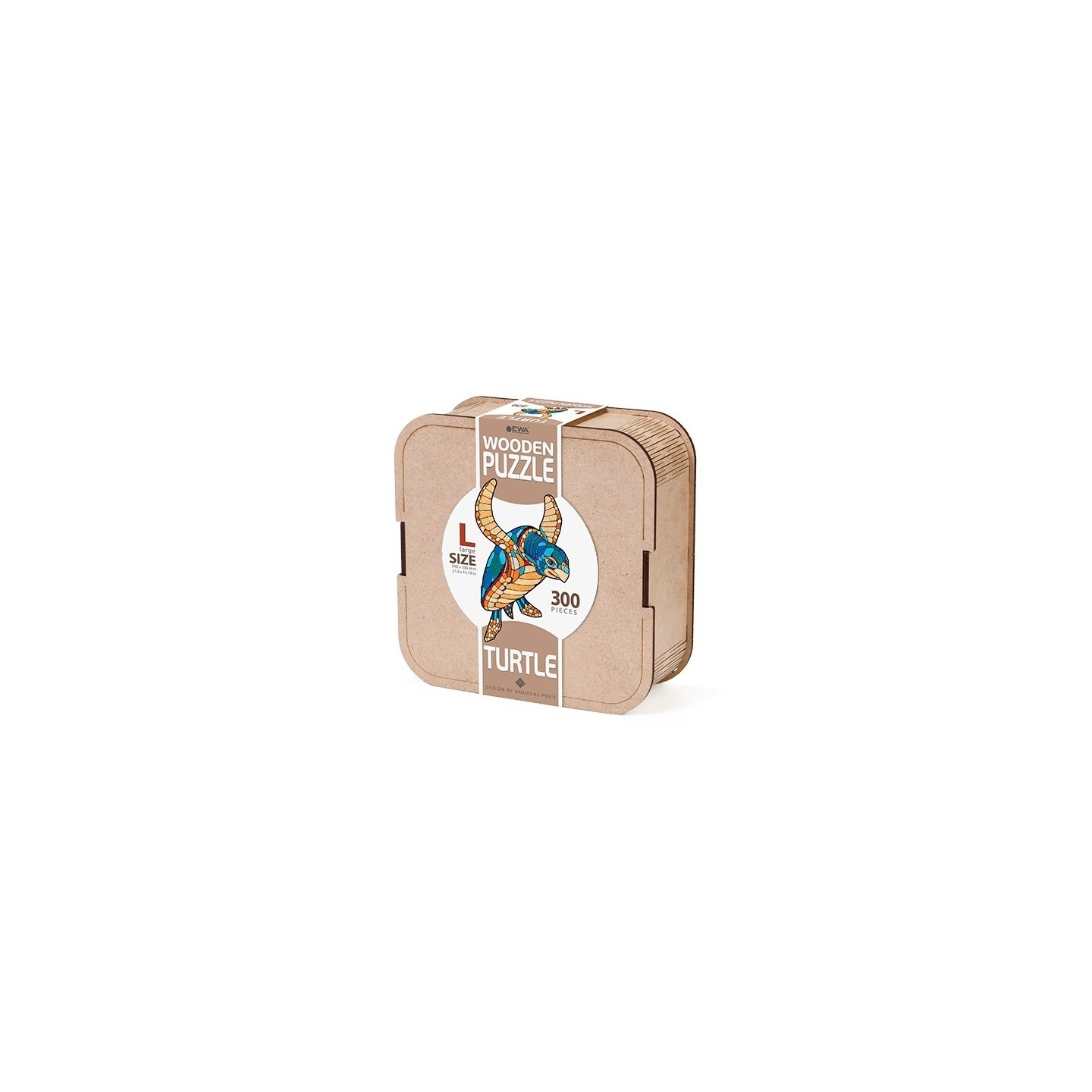 PUZZLE TORTUGA MADERA L