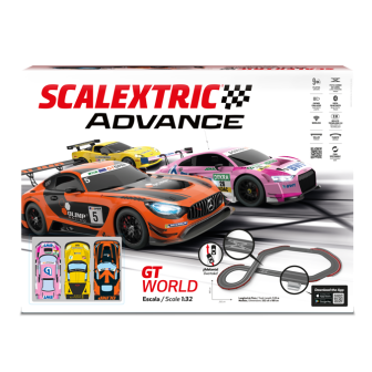 CIRCUITO GT WORLD SCALEXTRIC ADVANCE E10435S500 1/32