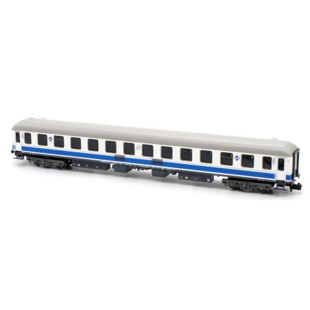 COCHE PASAJEROS B12X-12.359 2ª CLASE RENFE LARGO RECORRIDO DANONE" MFTRAIN N50830 ESCALA N"