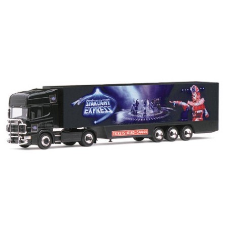 CAMIÓN SCANIA 144 TL FULDAK FUGER SADDLE 2a/3a HERPA 188173 ESCALA 1/87