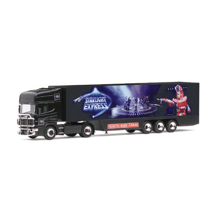 CAMIÓN SCANIA 144 TL FULDAK FUGER SADDLE 2a/3a HERPA 188173 ESCALA 1/87