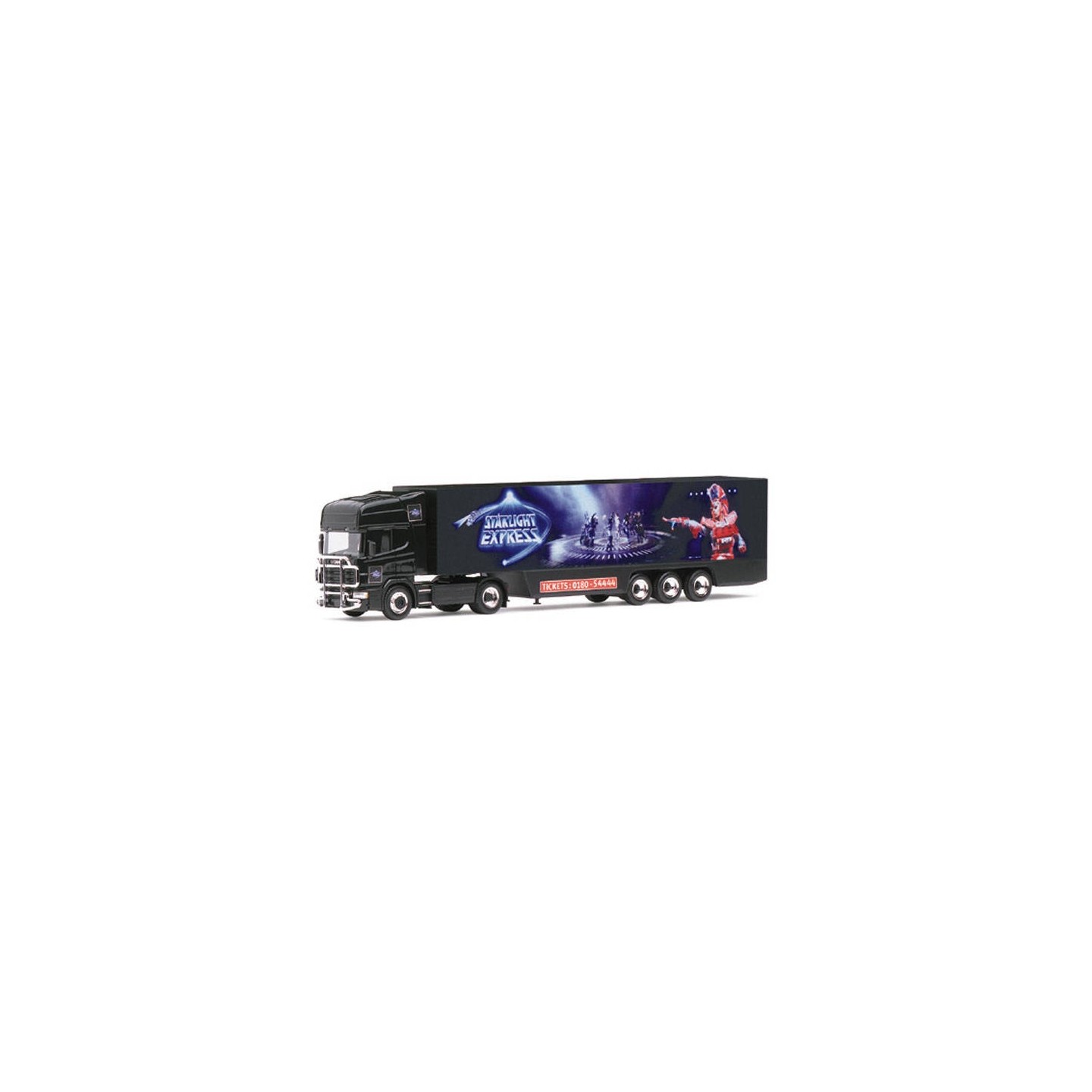CAMIÓN SCANIA 144 TL FULDAK FUGER SADDLE 2a/3a HERPA 188173 ESCALA 1/87