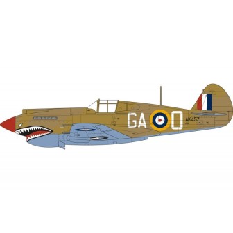CURTISS TOMAHAWK Mk.II AIRFIX A05133A ESCALA 1/48