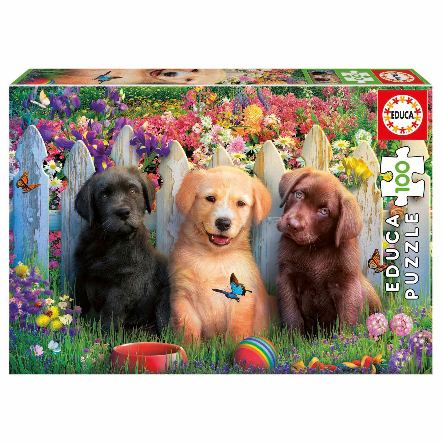 PUZZLE PERRITOS 100 EDUCA 19994