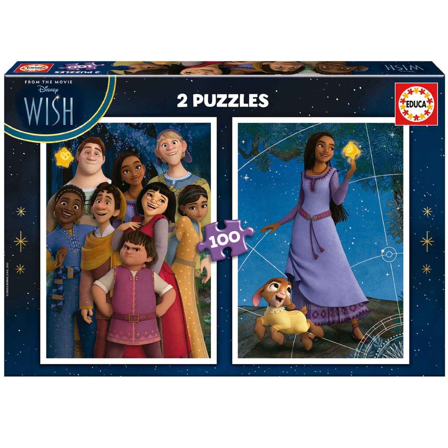PUZZLE WISH 2X100 EDUCA 19742