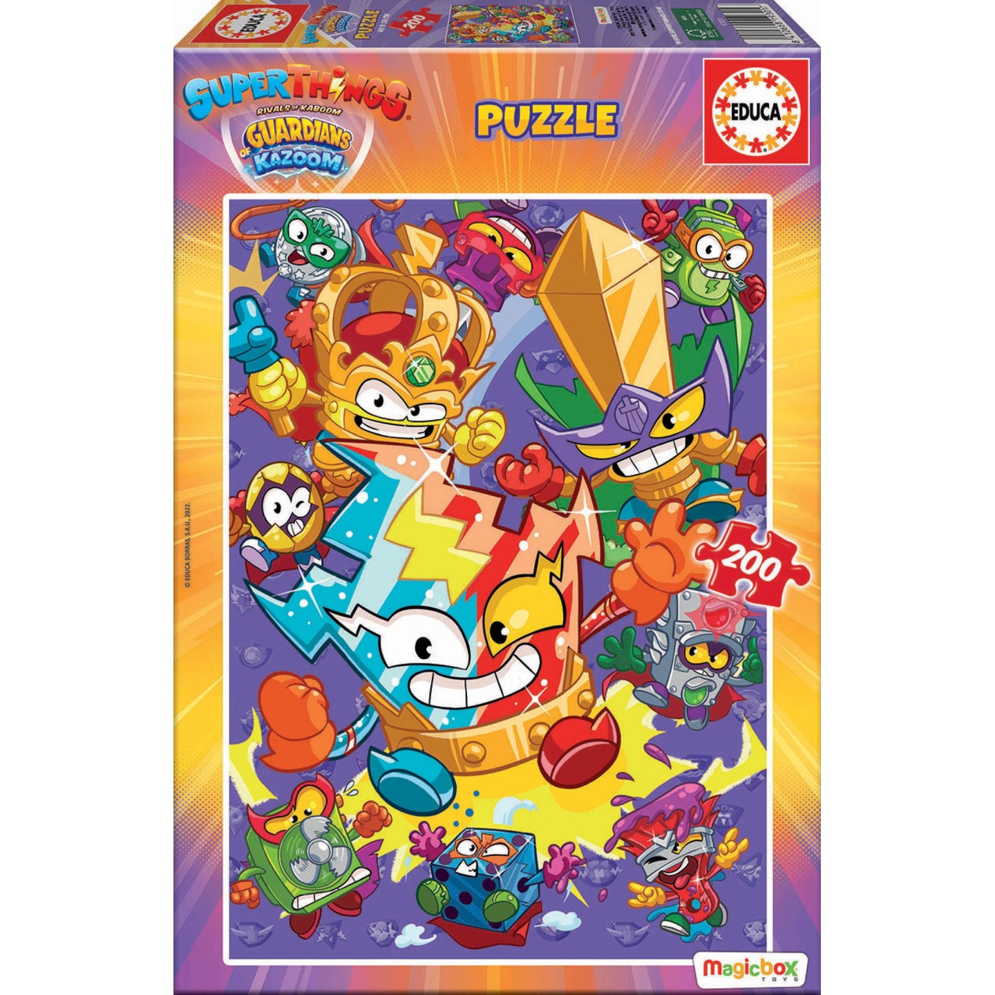 PUZZLE SUPERTHINGS 200 EDUCA 19301