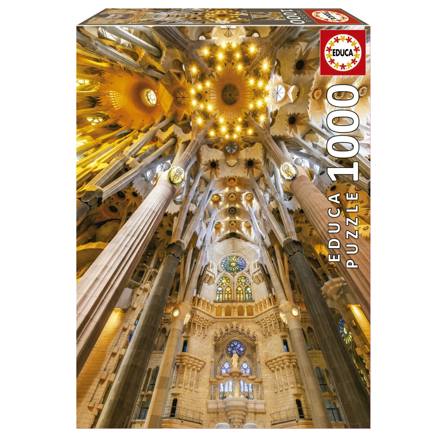 PUZZLE INTERIOR SAGRADA FAMILIA 1000 EDUCA 19614