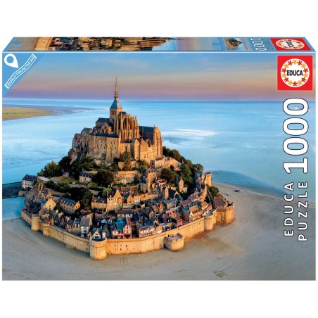 PUZZLE MONT-SAINT-MICHEL 1000 EDUCA 19262
