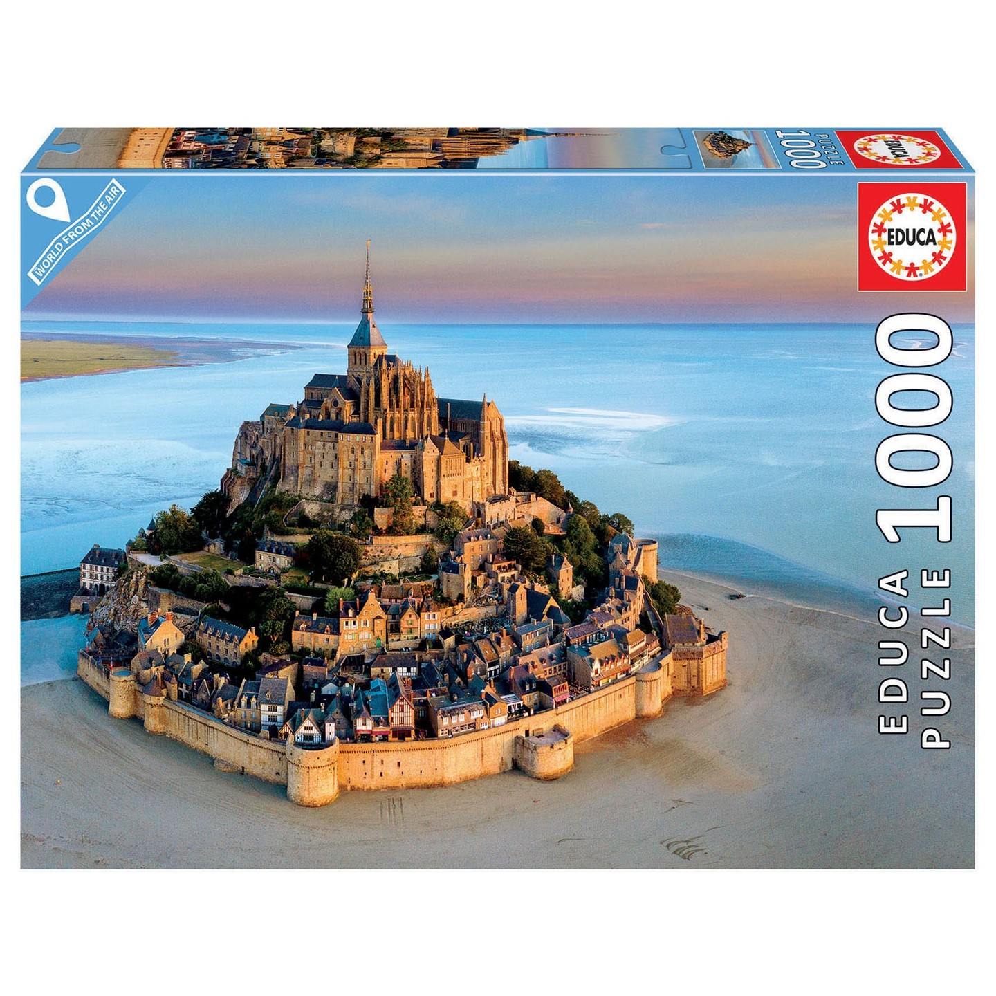 PUZZLE MONT-SAINT-MICHEL 1000 EDUCA 19262