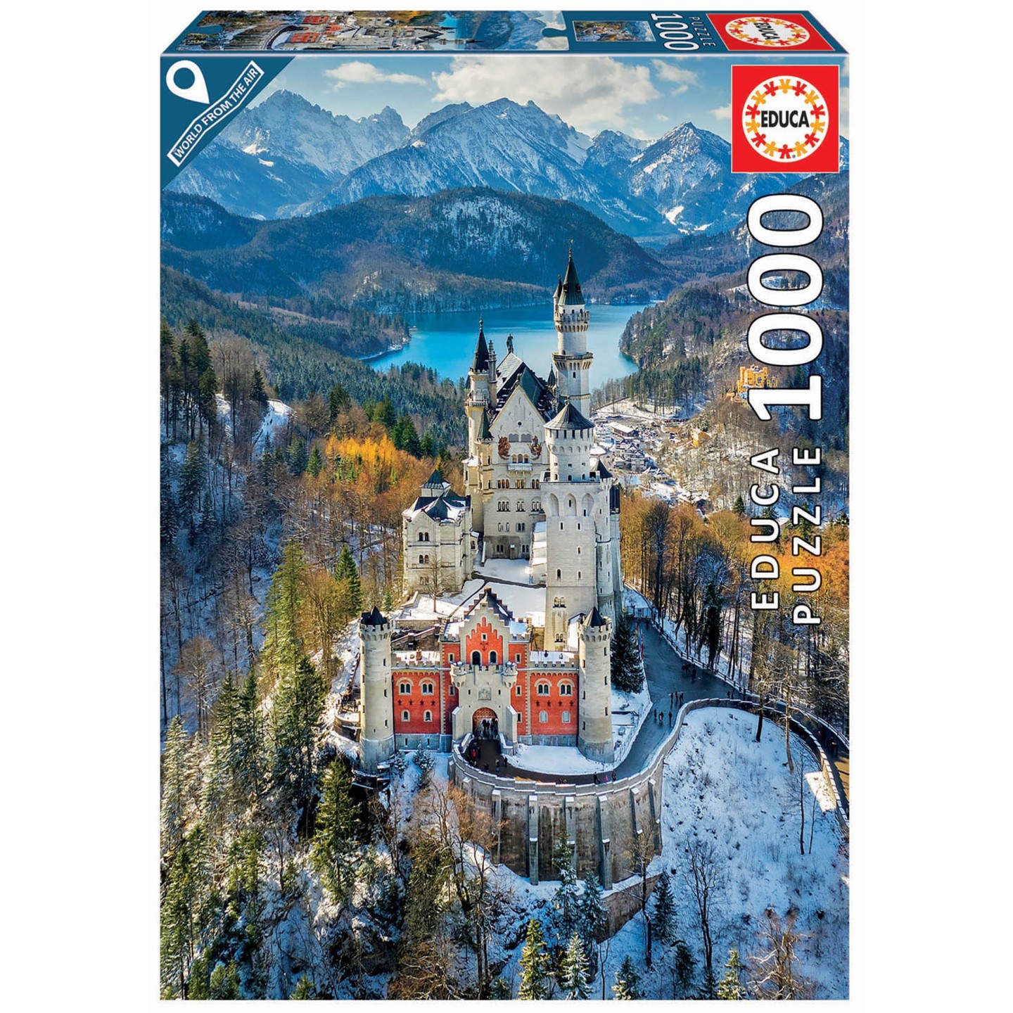 PUZZLE CASTILLO NEUSCHWANSTEIN, ALEMANIA 1000 EDUCA 19261