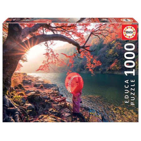 PUZZLE AMANECER EN EL RÍO KATSURA, JAPÓN 1000 EDUCA 18455
