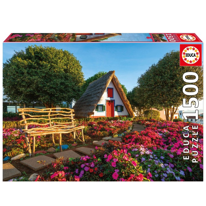 PUZZLE SANTANA, MADEIRA 1500 EDUCA 19938