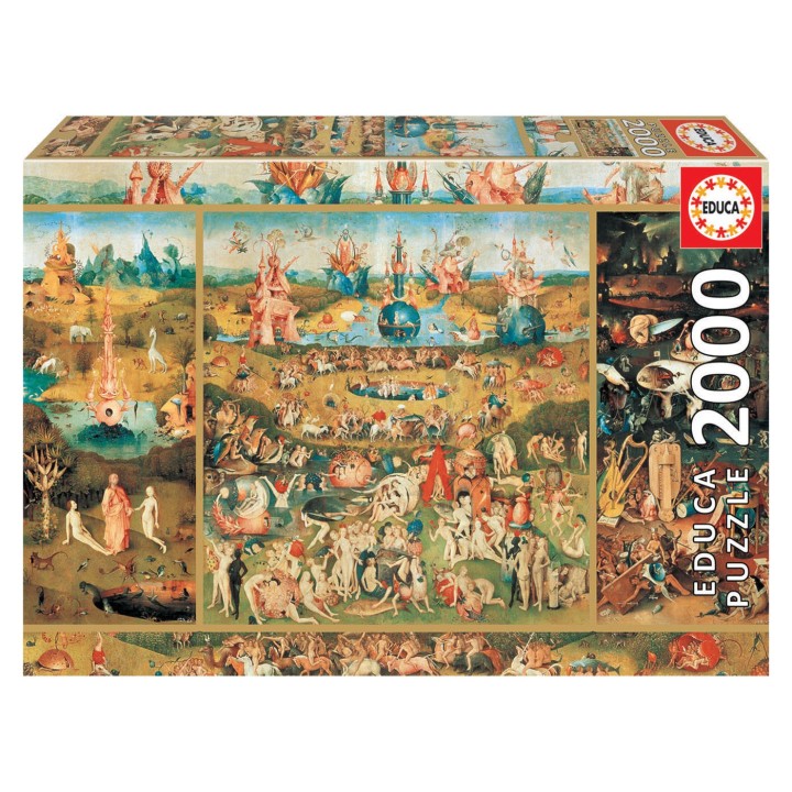 PUZZLE EL JARDÍN DE LAS DELICIAS 2000 EDUCA 18505