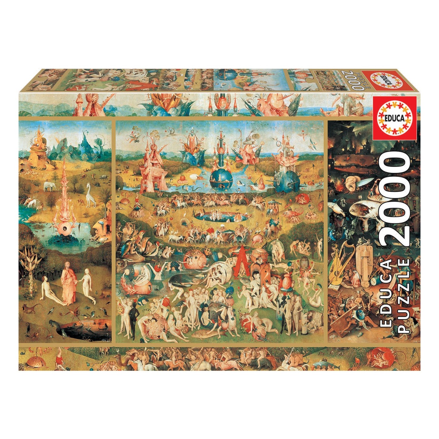 PUZZLE EL JARDÍN DE LAS DELICIAS 2000 EDUCA 18505