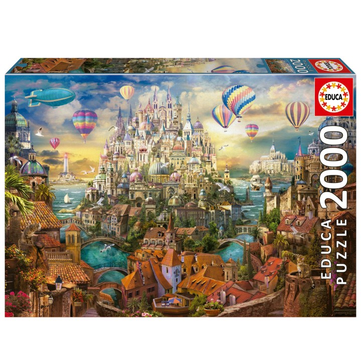 PUZZLE CIUDAD DE LOS SUEÑOS 2000 EDUCA 19944