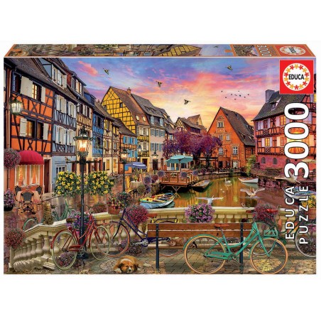 PUZZLE COLMAR, FRANCIA 3000 EDUCA 19051