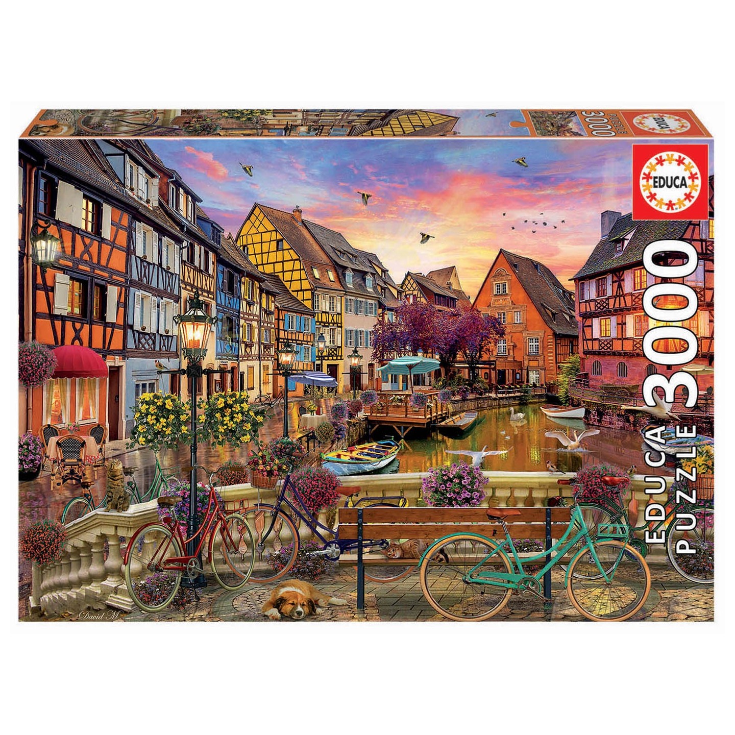 PUZZLE COLMAR, FRANCIA 3000 EDUCA 19051