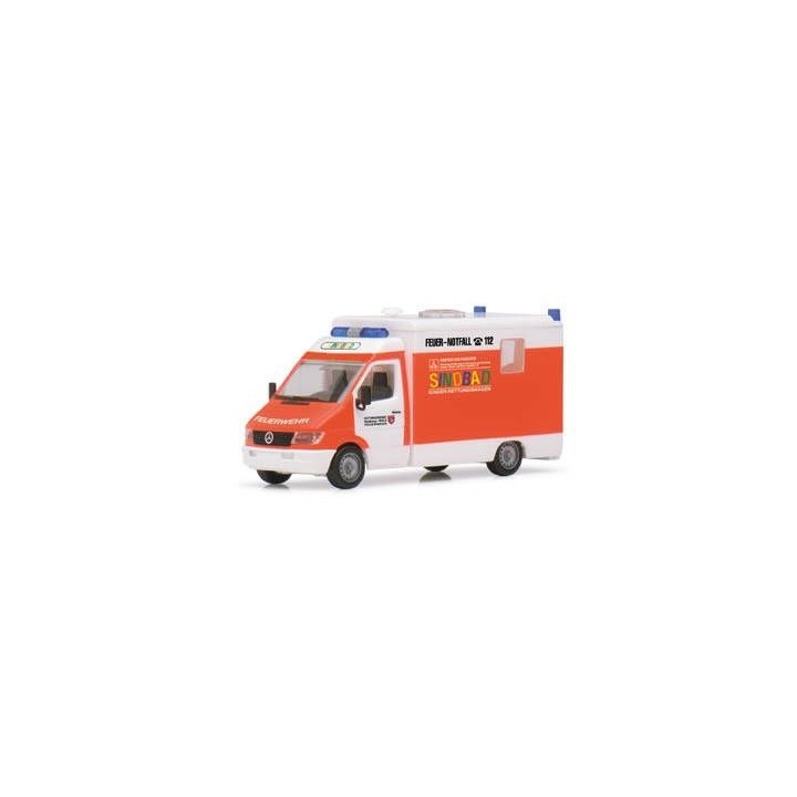 MERCEDES-BENZ SPRINTER AMBULANCIA HERPA 189330 ESCALA 1/87