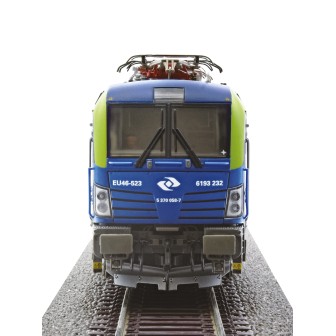 LOCOMOTORA ELÉCTRICA EU46-523 PKP CARGO CON SONIDO ROCO 70058 ESCALA H0