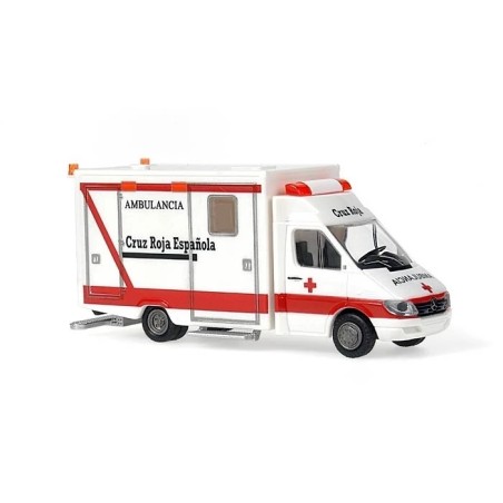 MERCEDES SPRINTER CRUZ ROJA ESPAÑA RIETZE 61543 ESCALA 1/87