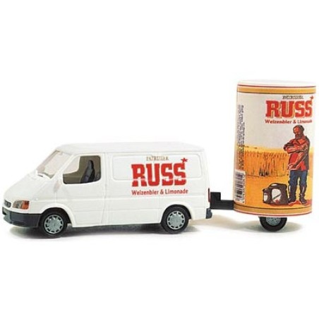 FURGONETA FORD TRANSIT RUSS RIETZE 80084 ESCALA 1/87