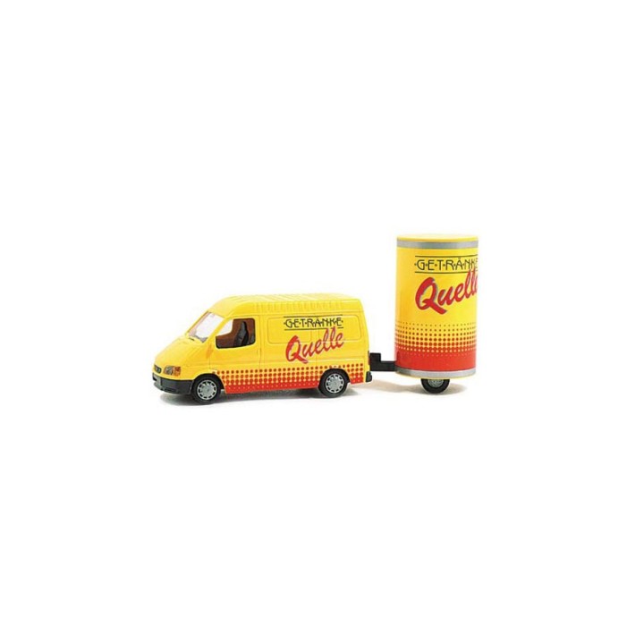 FURGONETA FROD TRANSIT GETRÄNKE QUELLE RIETZE 80092 ESCALA 1/87