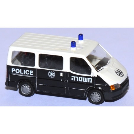 FURGONETA FORD TRANSIT POLICIA DE ISRAEL RIETZE 50538 ESCALA 1/87