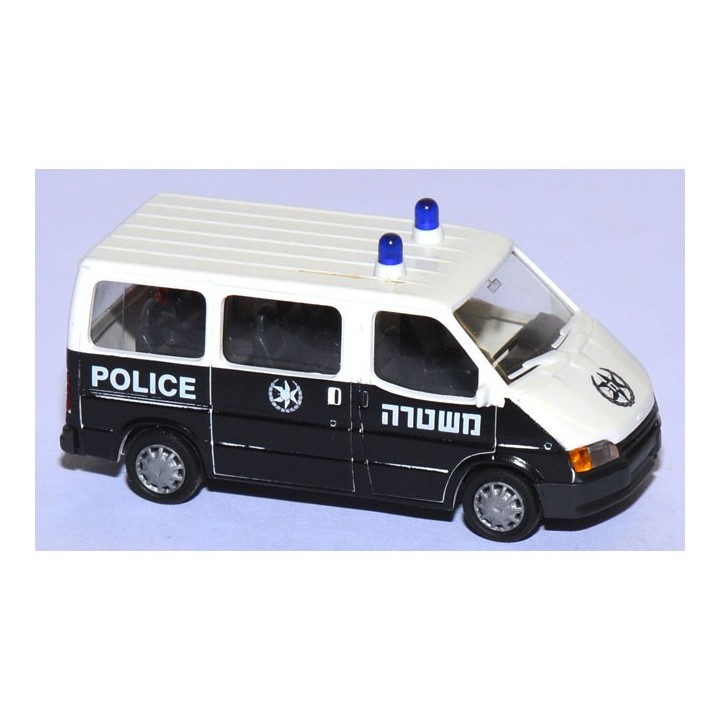 FURGONETA FORD TRANSIT POLICIA DE ISRAEL RIETZE 50538 ESCALA 1/87