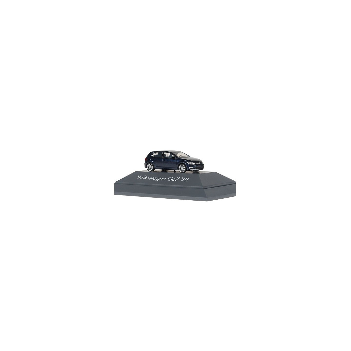 VOLKSWAGEN GOLF 7 4TÜRING TUNGSTEN AZUL MARINO RIETZE 21825 ESCALA 1/87