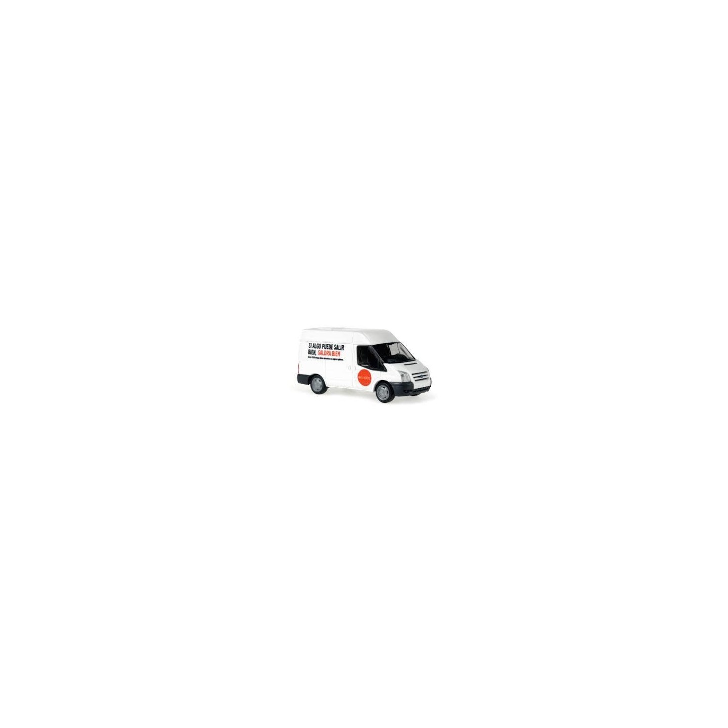 FURGONETA DE PAQUETERÍA FORD TRANSIT ENVLIA"  RIETZE 31508 ESCALA 1/87"