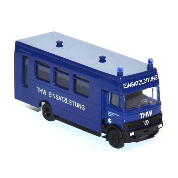 MERCEDES LP 809 THW EINSATZLEITUNG BUSCH 40776 ESCALA 1/87