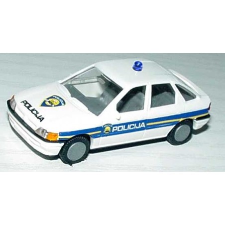 FORD ESCORT POLICIA DE CROACIA BUSCH 45730 ESCALA 1/87