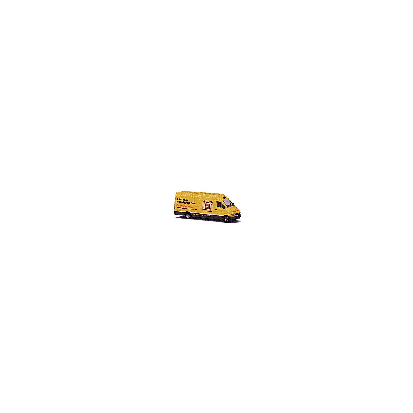 MERCEDES SPRINTER DEUTSCHE MOBELSPEDITION BUSCH 47804 ESCALA 1/87
