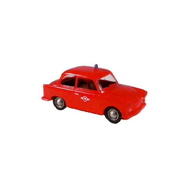 TRABANT P 50 FEUERWEHR BOMBEROS BREKINA 27506 ESCALA 1/87