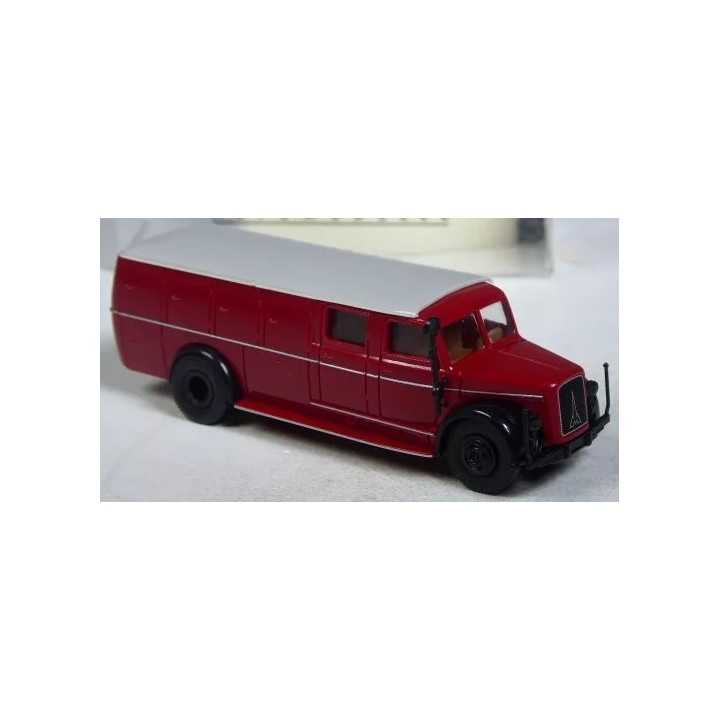 MAGIRUS S3500 ECKHAUBER FEUERWEHR BOMBEROS BREKINA 41201 ESCALA 1/87