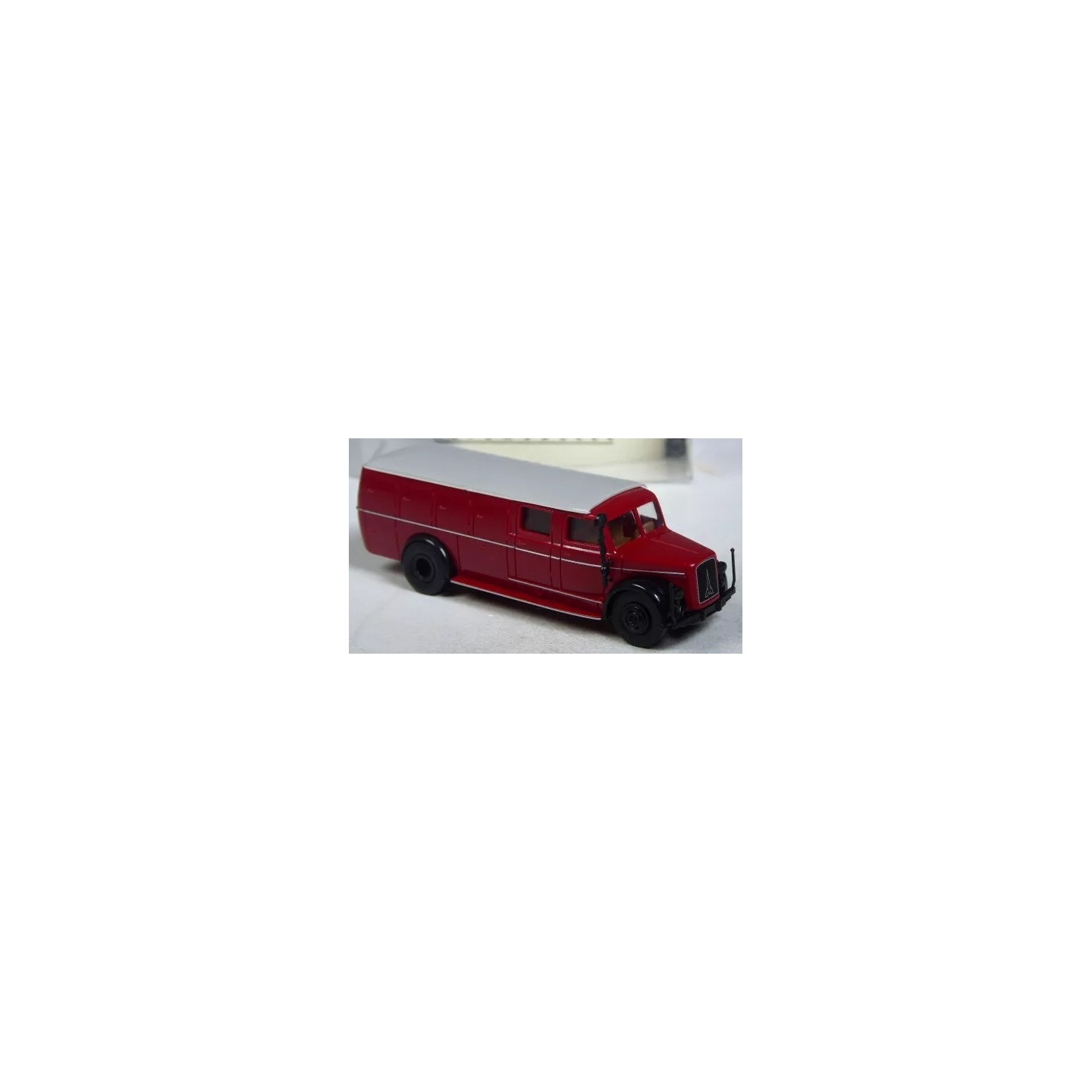 MAGIRUS S3500 ECKHAUBER FEUERWEHR BOMBEROS BREKINA 41201 ESCALA 1/87